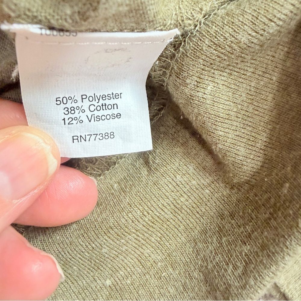 J. Crew Green Long Sleeve T-Shirt - Picture 7 of 9